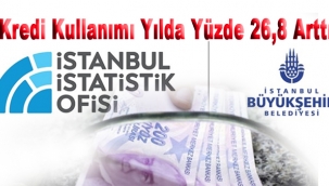Kredi Kullanımı Yılda Yüzde 26,8 Arttı