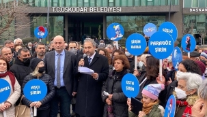 Üsküdar Belediyesi İhaleleri için CHP Üsküdar'dan Basın açıklaması