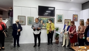 23 Nisan Haftası Nedeniyle 29 Ekim Kadınları Derneğinden Resim Sergisi
