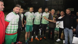 GÜMÜŞSUYUSPOR AYAK TENİSİ TURNUVASINDA ESNAFSPOR ŞAMPİYON 