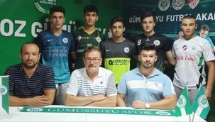 GÜMMÜŞSUYUSPOR 5 GENÇ İSMİ A TAKIMA KATTI
