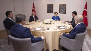 6'LI MASA: "TERÖRÜ, TERÖR ÖRGÜTLERİNİ VE TERÖRDEN MEDET UMANLARI LANETLİYORUZ"
