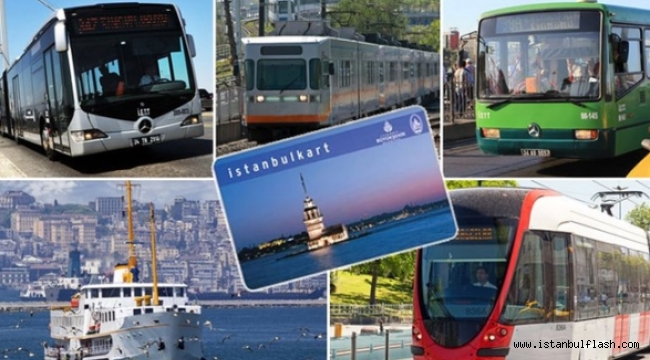 İSTANBUL'DA TOPLU TAŞIMA ÜCRETLERİNE ZAM
