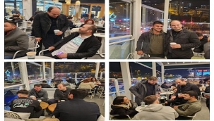 ŞANLIOĞLU ESNAFI ZİYARET ETTİ, GENÇLERLE BULUŞTU