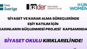 Siyaset Okulu'nun ilk durağı Kırklareli olacak