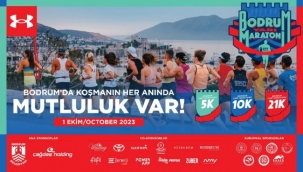 BODRUM YARI MARATONU İÇİN GERİ SAYIM BAŞLADI
