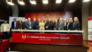 2023 BURHAN FELEK BASIN HİZMET ÖDÜLLERİ SAHİPLERİNİ BULDU