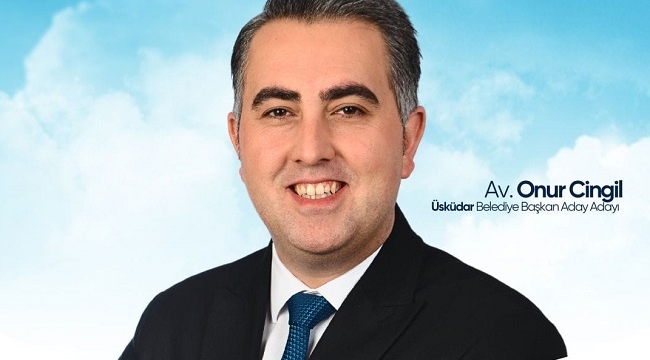 Av. Onur Cingil Üsküdar Belediye Başkan Aday Adaylığını ilan etti