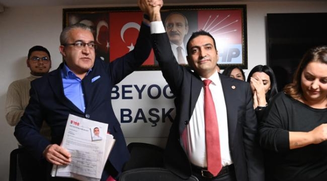 CHP'Lİ İNAN GÜNEY BEYOĞLU BELEDİYE BAŞKANLIĞI'NA ADAY ADAYI OLDU