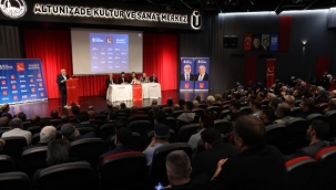 ÜSKÜDAR SP GENEL KURULUNU YAPTI İLÇE BAŞKANI HAKAN TEVFİK ERDAĞI	