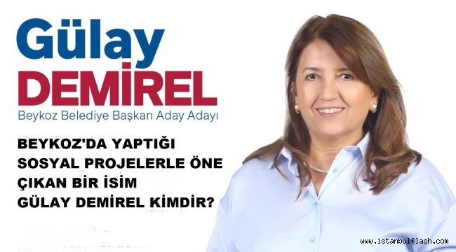 CHP BEYKOZ BELEDİYE BAŞKAN ADAY ADAYI GÜLAY DEMİREL