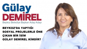 CHP BEYKOZ BELEDİYE BAŞKAN ADAY ADAYI GÜLAY DEMİREL