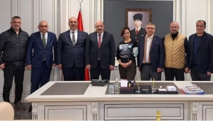 Kartal Kaymakamı Edip Çakıcı'ya Ziyaret