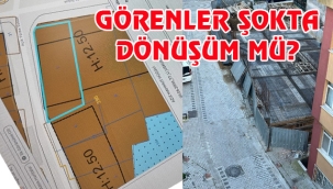 GÖRENLER ŞOKTA YOLA İMAR MI VERDİNİZ?