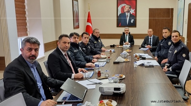 ÜSKÜDAR'DA ASAYİŞ VE KOORDİNASYON TOPLANTISI