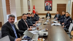 ÜSKÜDAR'DA ASAYİŞ VE KOORDİNASYON TOPLANTISI