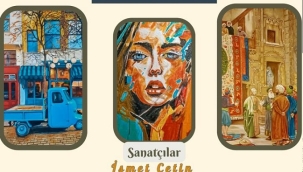  Ressam İsmet Çetin; Gençler Sanata ilgisiz Bir şeyler Yapmalı