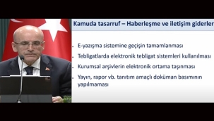 KAMUDA DİJİTALLEŞEREK TASARRUF ETME DÖNEMİ BAŞLADI