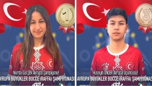 AVRUPA BÜYÜKLER BOCCE ŞAMPİYONASI'NDA BAYRAĞIMIZ DALGALANDI