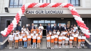 CAN GÜR İLKOKULU VE ANA OKULU'NDA KARNE HEYECANI