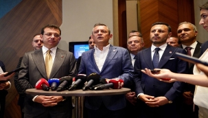 ÖZEL İLE İMAMOĞLU ŞEHİT AİLELERİ VE GAZİLER ÇALIŞTAYI'NIN KAPANIŞINI BİRLİKTE YAPTI 