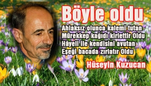  Böyle oldu