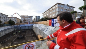 FATİH'TEKİ NERGİS APARTMANI'NIN TEMELİ ATILDI
