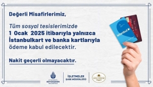 İBB SOSYAL TESİSLERİ İLE BELTUR'DA KARTLI ÖDEME