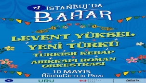 10 MAYIS'TA KÜÇÜKÇİFTLİK PARK'TA BAHARIN GELİŞİ KUTLANACAK