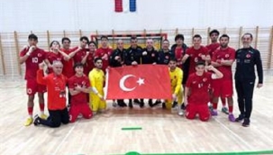 FUTSAL U19 TAKIMI HIRVATİSTAN'DA TARİH YAZDI