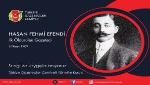 TGC ÖLDÜRÜLEN GAZETECİLERİ ANIYOR