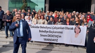 Üsküdar Belediye Çalışanlarından Başkan Sinem Dedetaş'a Destek Açıklaması