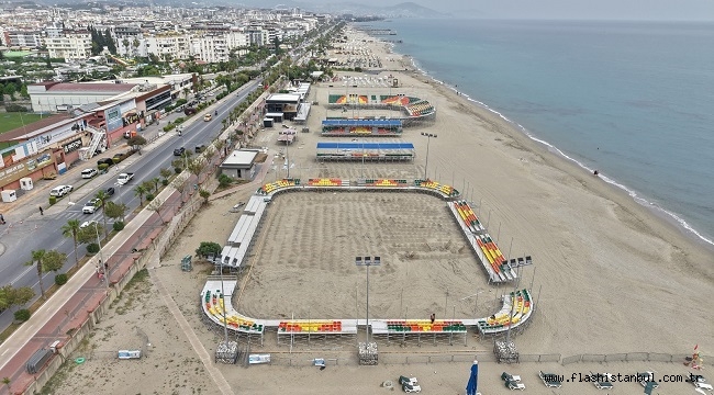 ALANYA ULUSLARARASI PLAJ SPORLARI MERKEZİ AVRUPA'NIN YENİ SPOR ÜSSÜ