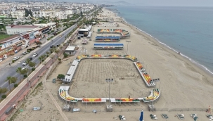 ALANYA ULUSLARARASI PLAJ SPORLARI MERKEZİ AVRUPA'NIN YENİ SPOR ÜSSÜ