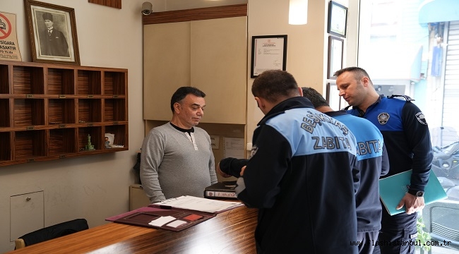 BEŞİKTAŞ BELEDİYESİ'NDEN KONAKLAMA YERLERİNE SIKI DENETİM
