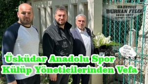 Burhan Felek unutulmadı..