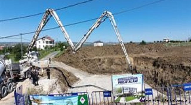 ÇATALCA'DA TARIMIN KALBİ OLACAK HİZMET BİNASININ TEMELİ ATILDI