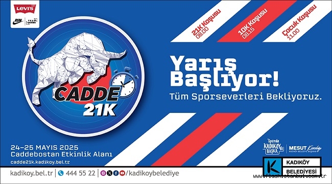 KADIKÖY CADDE 10K-21K KOŞULARI İÇİN GERİ SAYIM BAŞLADI