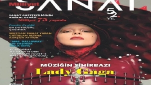 LADY GAGA MİLLİYET SANAT'A KONUK OLDU