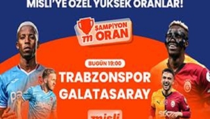 LİDER GS ŞAMPİYONLUK YOLUNDA TRABZON DEPLASMANINDA