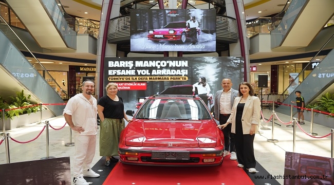 BARIŞ MANÇO'NUN OTOMOBİLİ İLK KEZ SERGİLENDİ