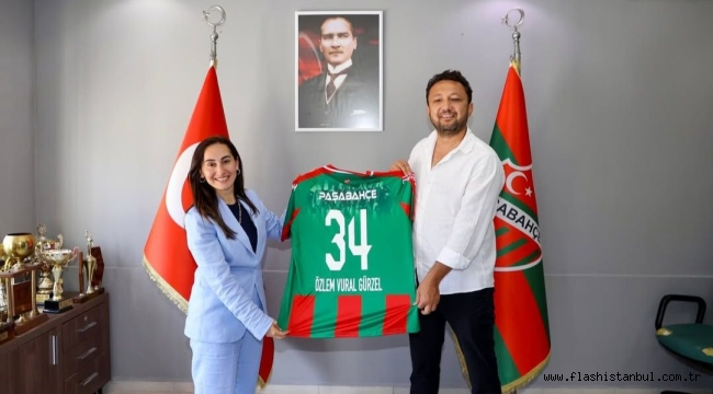 BEYKOZ BELEDİYE BAŞKAN VEKİLİ GÜRZEL, PAŞABAHÇE SPOR KULÜBÜNDE İDİ