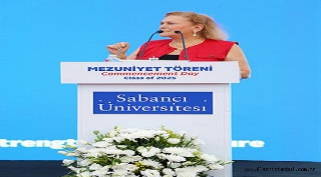 GÜLER SABANCI: "GELECEĞİ İNŞA EDERKEN TEKNOLOJİYİ GELİŞTİRMEK KADAR ONA RUH VE VİCDAN KATMAK GÖREVİNİZ OLACAK"