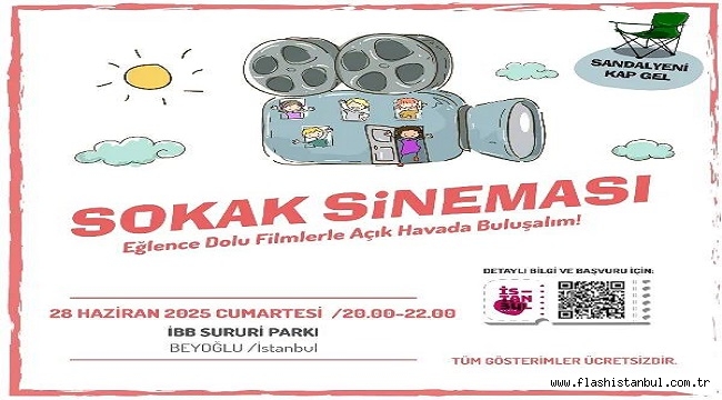 İBB'DEN ÇOCUKLARA AÇIK HAVA SİNEMASI