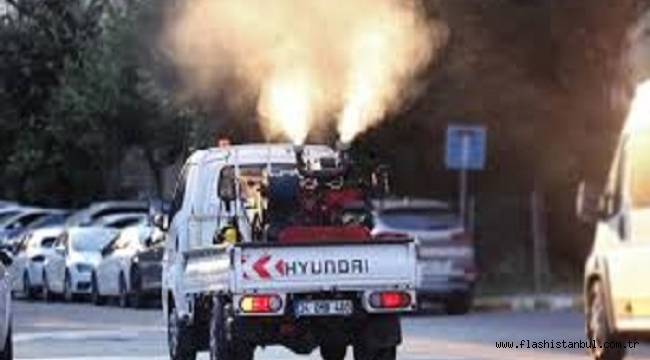 KÜÇÜKÇEKMECE BELEDİYESİ SİVRİSİNEKLERE KARŞI ALARMDA