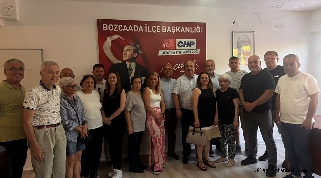 LEVENT GÜRBÜZ: "BOZCAADA ÖRGÜTÜMÜZLE DAYANIŞMA İÇİNDEYİZ"