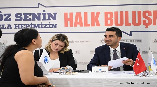 TUZLA BELEDİYE BAŞKANI ALİ EREN HALKLA BULUŞTU