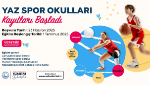 ÜSKÜDAR BELEDİYESİ'NİN YAZ SPOR OKULLARI BAŞLIYOR