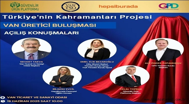 YEREL ÜRETİMİN KAHRAMANLARI VAN'DA BULUŞUYOR