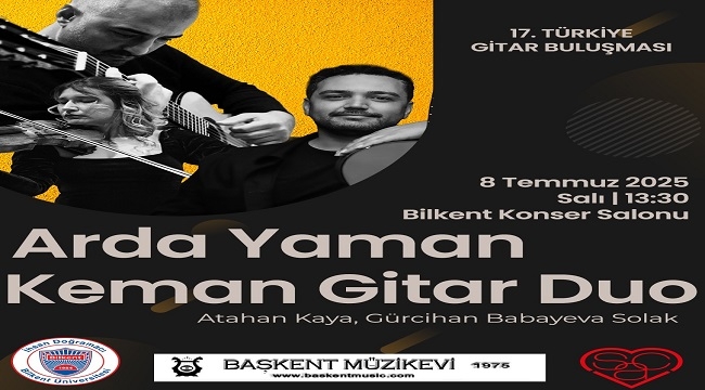 17. TÜRKİYE GİTAR BULUŞMASI 8 TEMMUZ'DA BAŞLIYOR